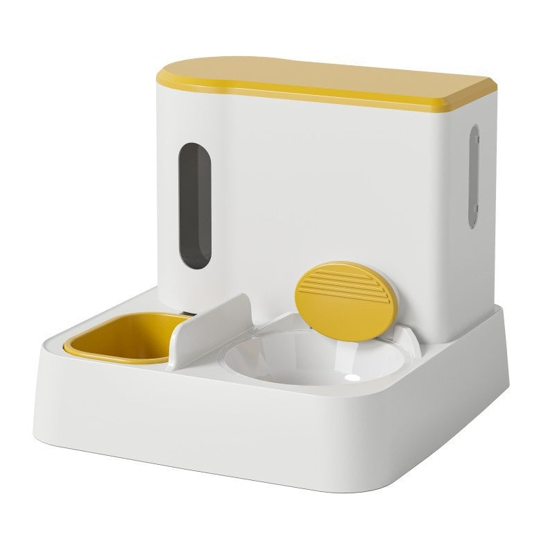 Automatic Pet Feeder & Water Dispenser with Double Bowl