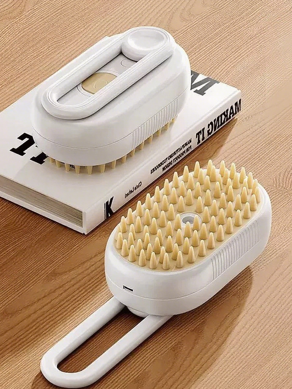 Milou & Lumi 4-in-1 Steam Pet Grooming Brush | Professional Grooming at Home