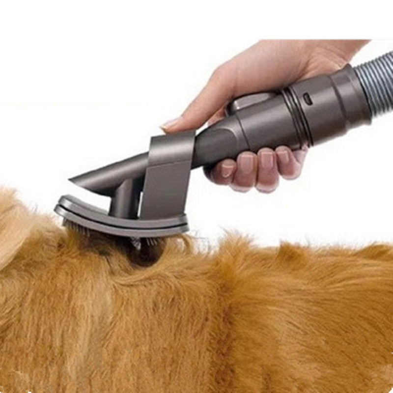 Pet Grooming Vacuum Brush Attachment | Shed-Free Grooming for Dogs & Cats