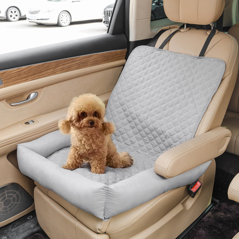 Waterproof Pet Car Seat Cover & Cozy Nest | Anti-Mess for Dogs & Cats