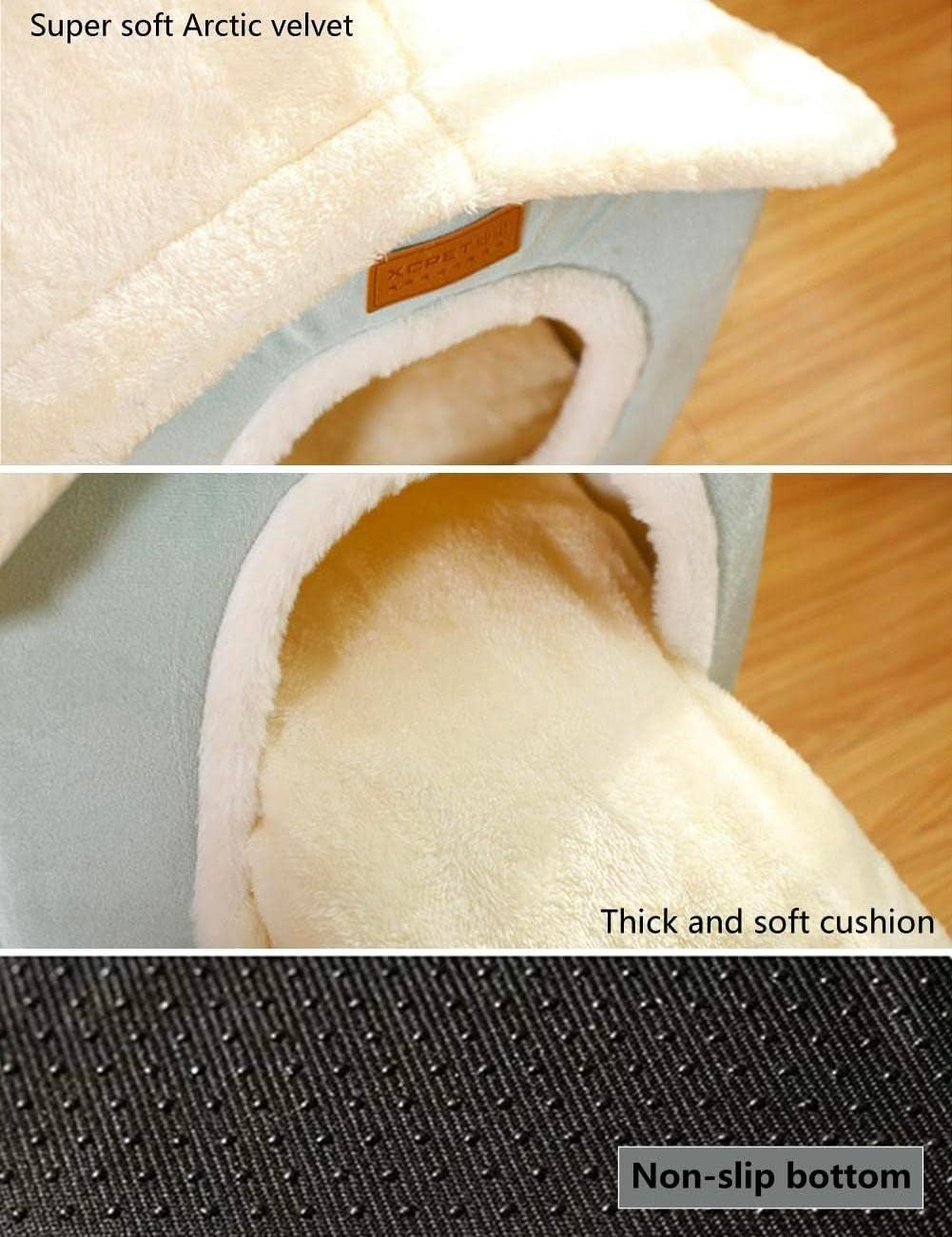 Memory Foam Indoor Dog House Bed | Foldable, Washable & Orthopedic Comfort