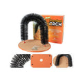 2-in-1 Cat Grooming Arch & Scratcher | Self-Grooming Toy for Happy, Itchy Cats