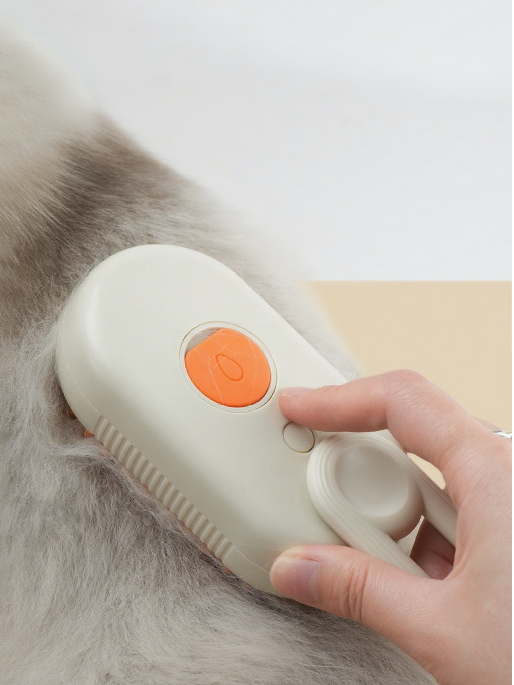 Milou & Lumi 4-in-1 Steam Pet Grooming Brush | Professional Grooming at Home