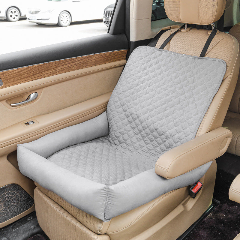 Waterproof Pet Car Seat Cover & Cozy Nest | Anti-Mess for Dogs & Cats