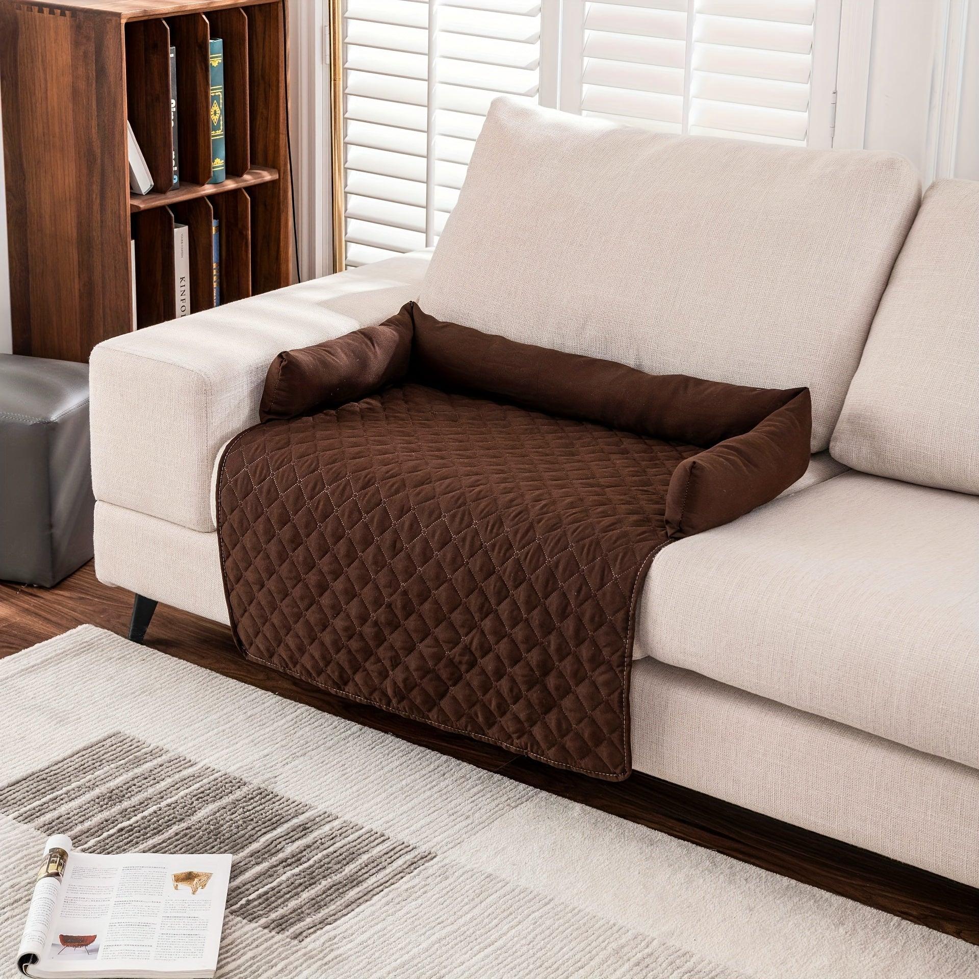 Fluffy Calming Pet Bed Cover | Ultra-Soft Sofa Mat for Dogs & Cats