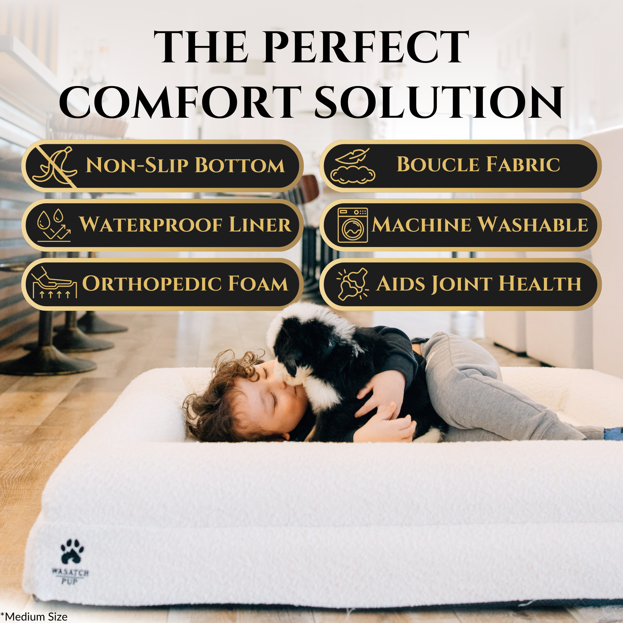 Luxury Orthopedic Dog Bed