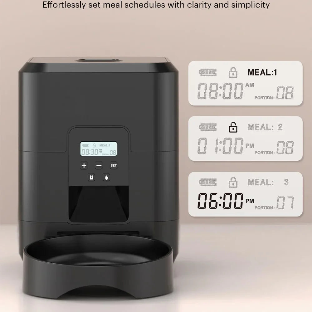 Smart Automatic Pet Feeder | Timed Portions for Cats & Dogs