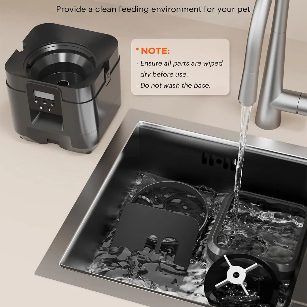 Smart Automatic Pet Feeder | Timed Portions for Cats & Dogs