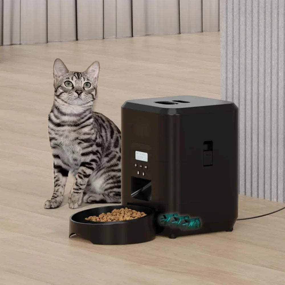 Smart Automatic Pet Feeder | Timed Portions for Cats & Dogs