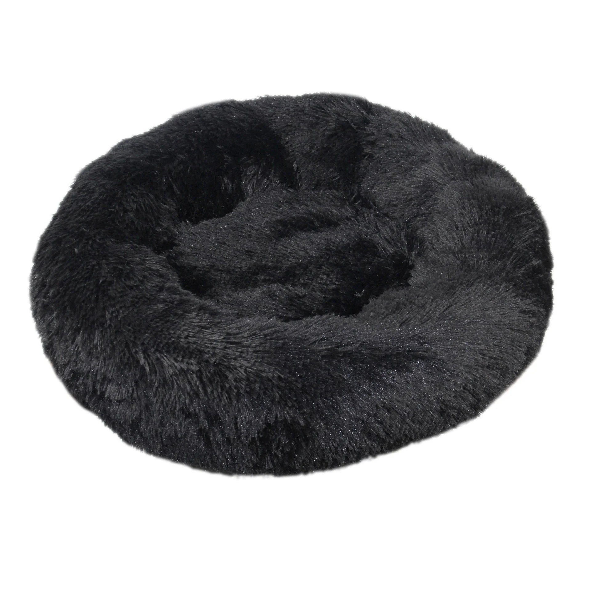 Orthopedic Donut Pet Bed | Calming Anti-Anxiety Round Sofa for Dogs & Cats