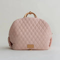 The Verona Luxe Carrier | Quilted Designer Pet Tote for Cats & Small Dogs