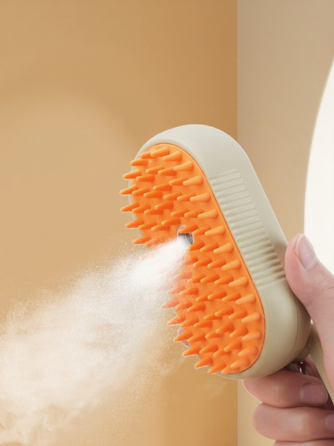 Milou & Lumi 4-in-1 Steam Pet Grooming Brush | Professional Grooming at Home