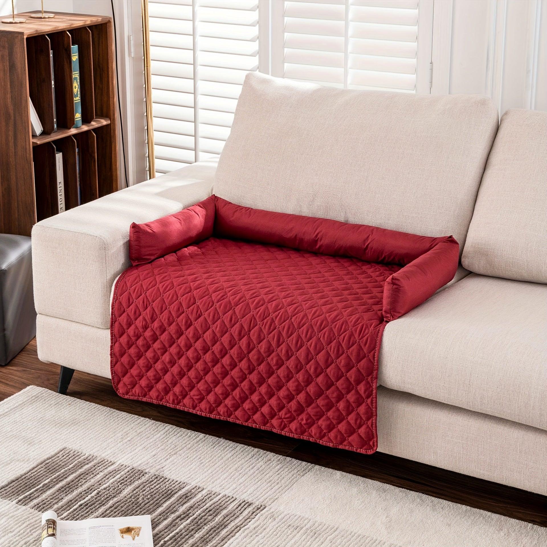 Fluffy Calming Pet Bed Cover | Ultra-Soft Sofa Mat for Dogs & Cats