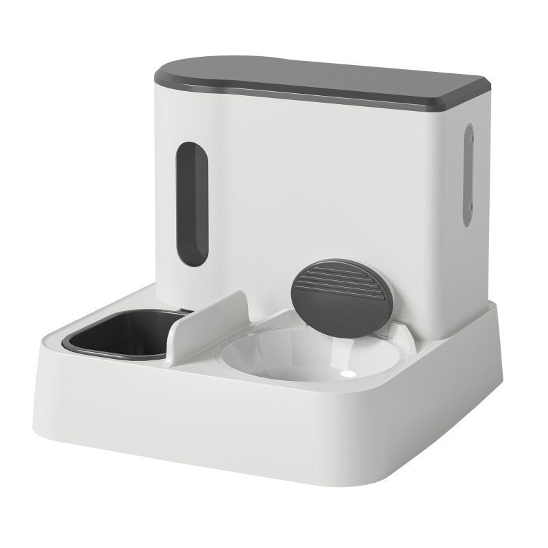 Automatic Pet Feeder & Water Dispenser with Double Bowl