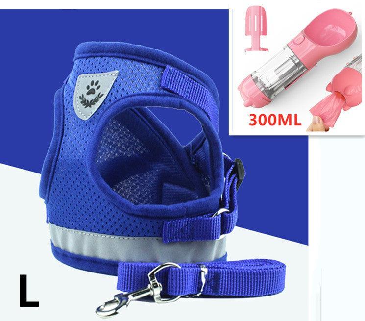 Reflective Mesh Pet Leash | Breathable, Safe Walks Day & Night
