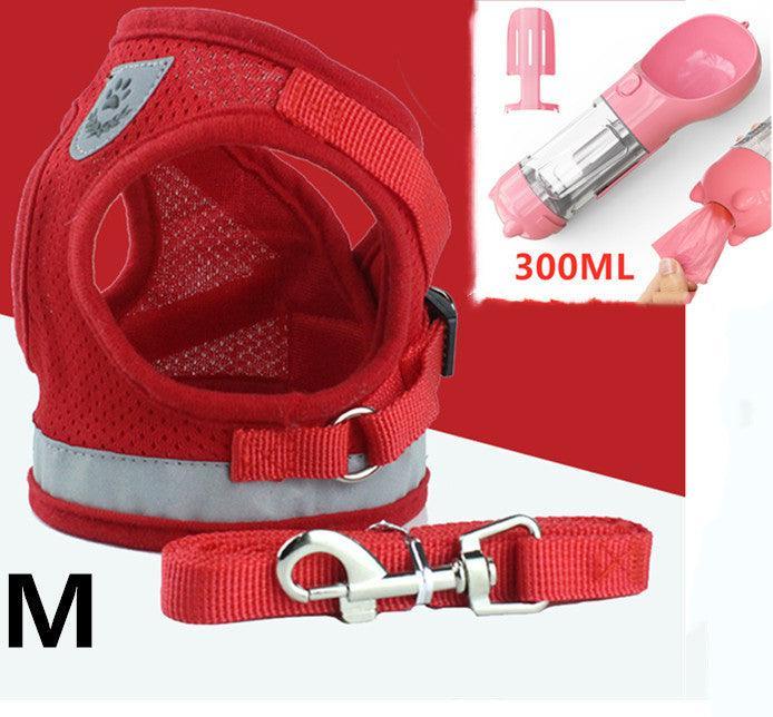 Reflective Mesh Pet Leash | Breathable, Safe Walks Day & Night