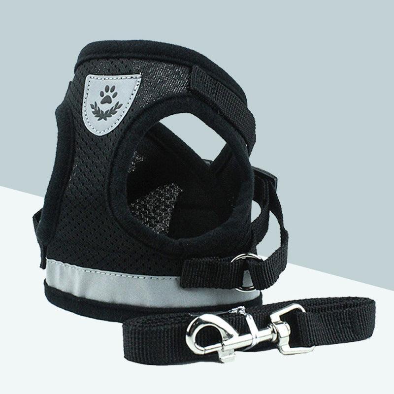 Reflective Mesh Pet Leash | Breathable, Safe Walks Day & Night
