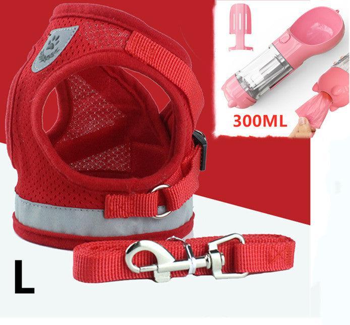 Reflective Mesh Pet Leash | Breathable, Safe Walks Day & Night