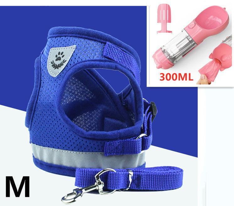 Reflective Mesh Pet Leash | Breathable, Safe Walks Day & Night