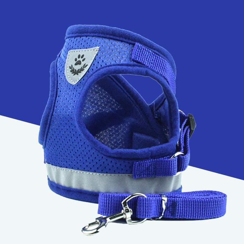 Reflective Mesh Pet Leash | Breathable, Safe Walks Day & Night