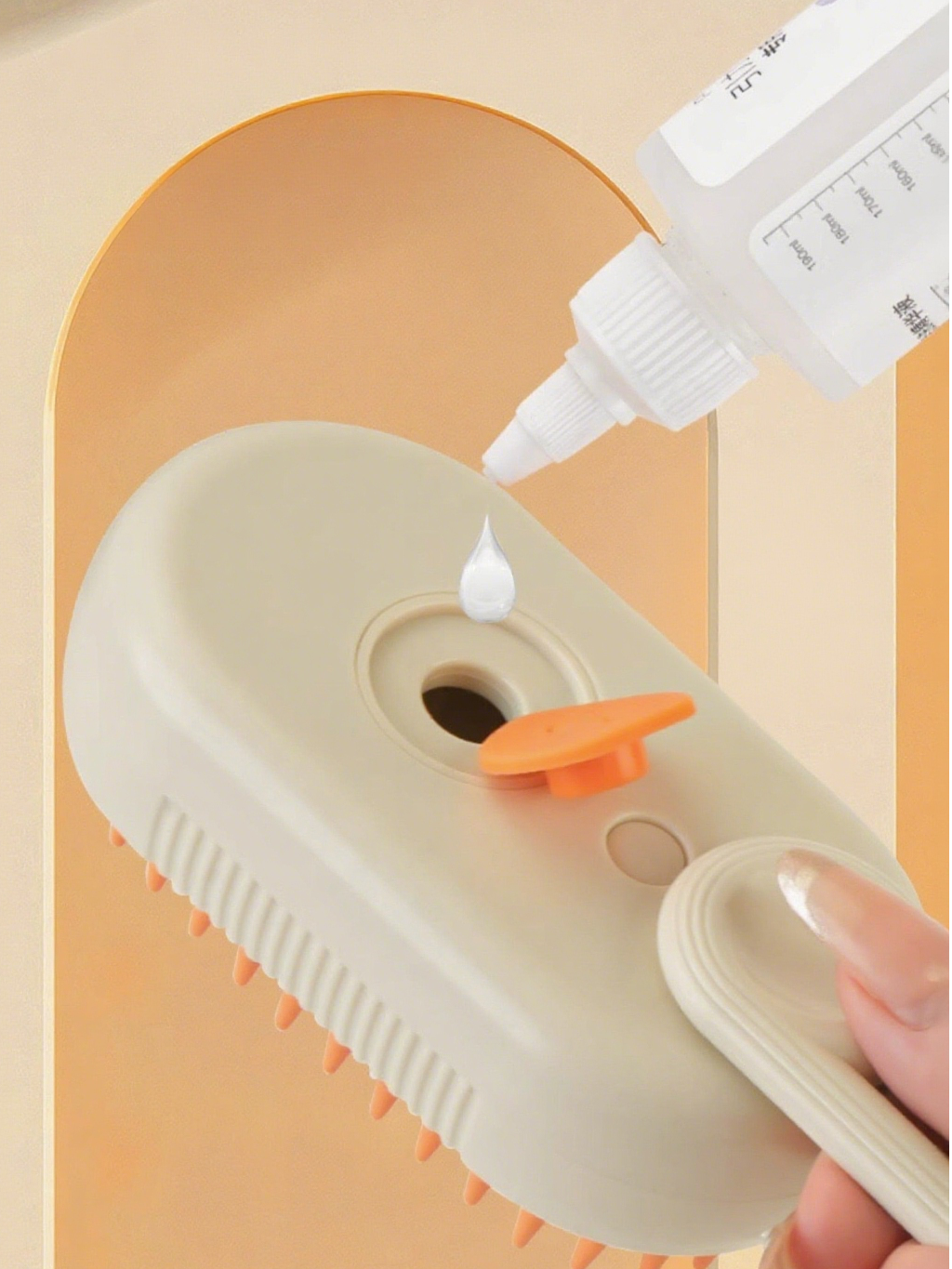 Milou & Lumi 4-in-1 Steam Pet Grooming Brush | Professional Grooming at Home