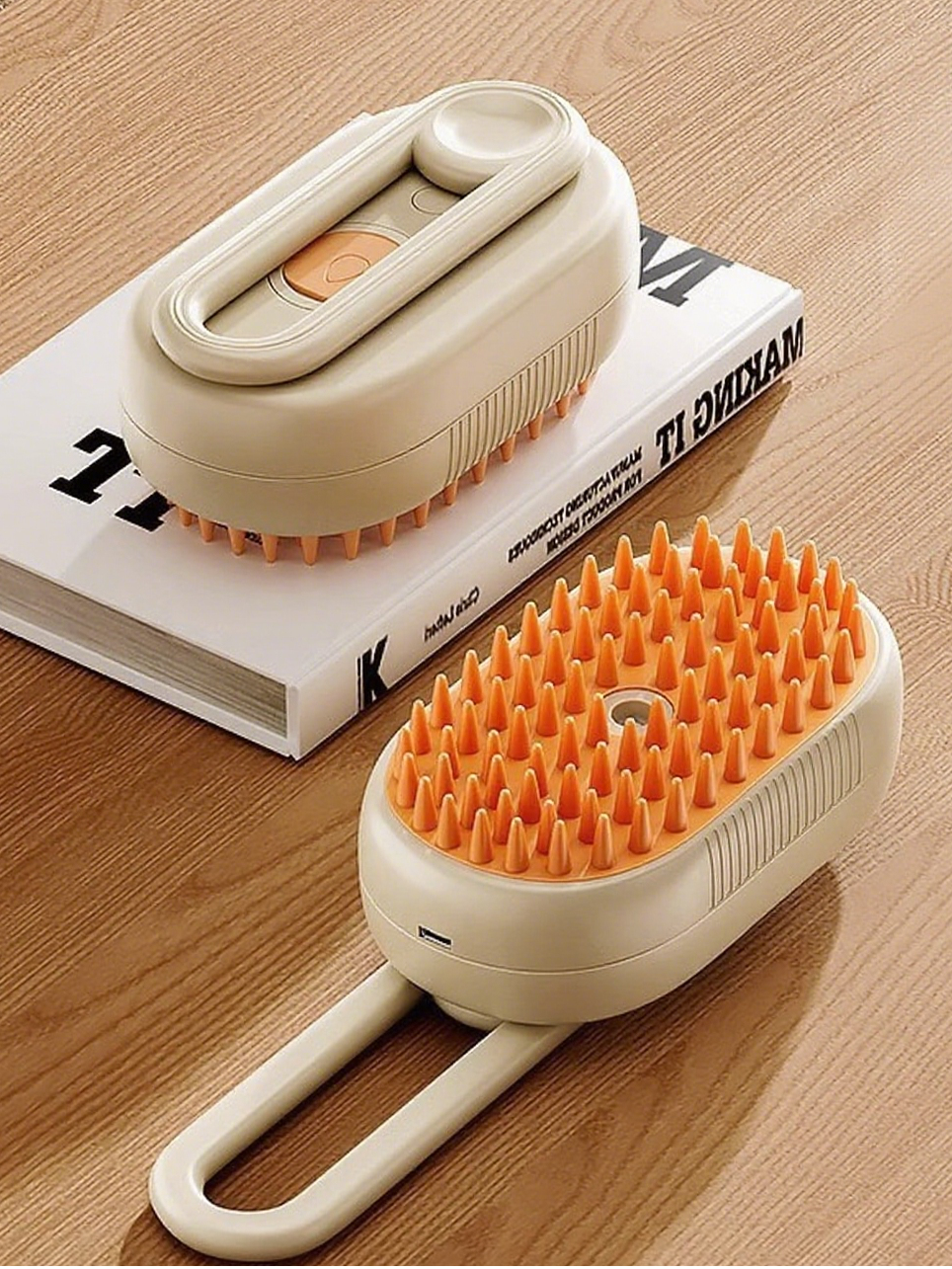 Milou & Lumi 4-in-1 Steam Pet Grooming Brush | Professional Grooming at Home