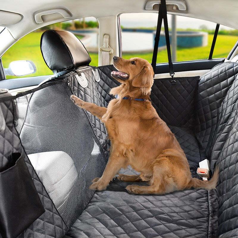 Dog Car Seat Hammock | Full Backseat Protector for Safe, Comfortable Rides