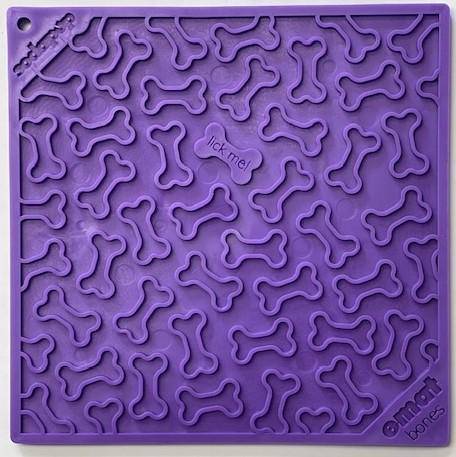 Bones eMat | SodaPup Enrichment Lick Mat for Anxiety Relief in Dogs & Cats